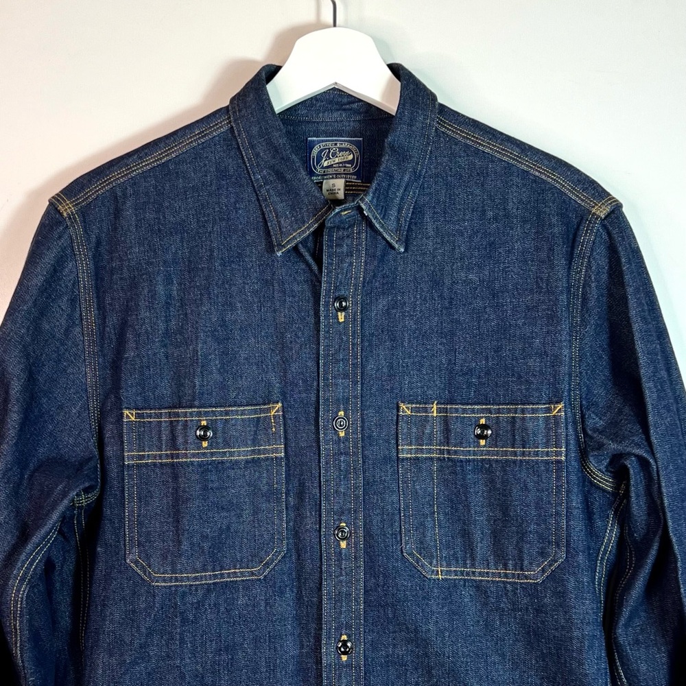 J. Crew Denim Sportsmen’s Outfitter Shirt Size Small - Picture 4 of 7